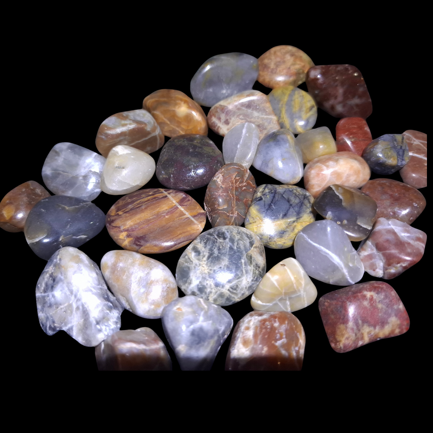 Mystery Stash – Hand-Polished Stones, Gems & Petrified Wood