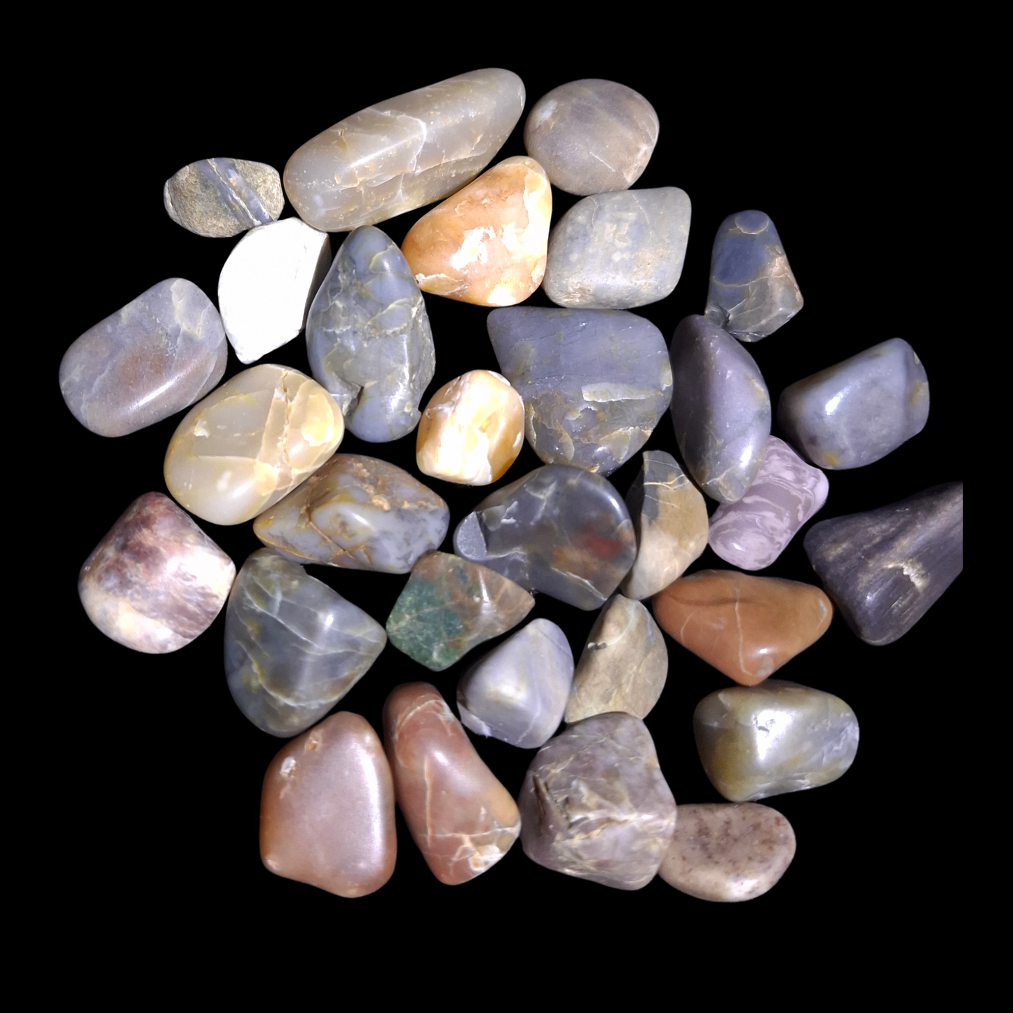 Mystery Stash – Hand-Polished Stones, Gems & Petrified Wood