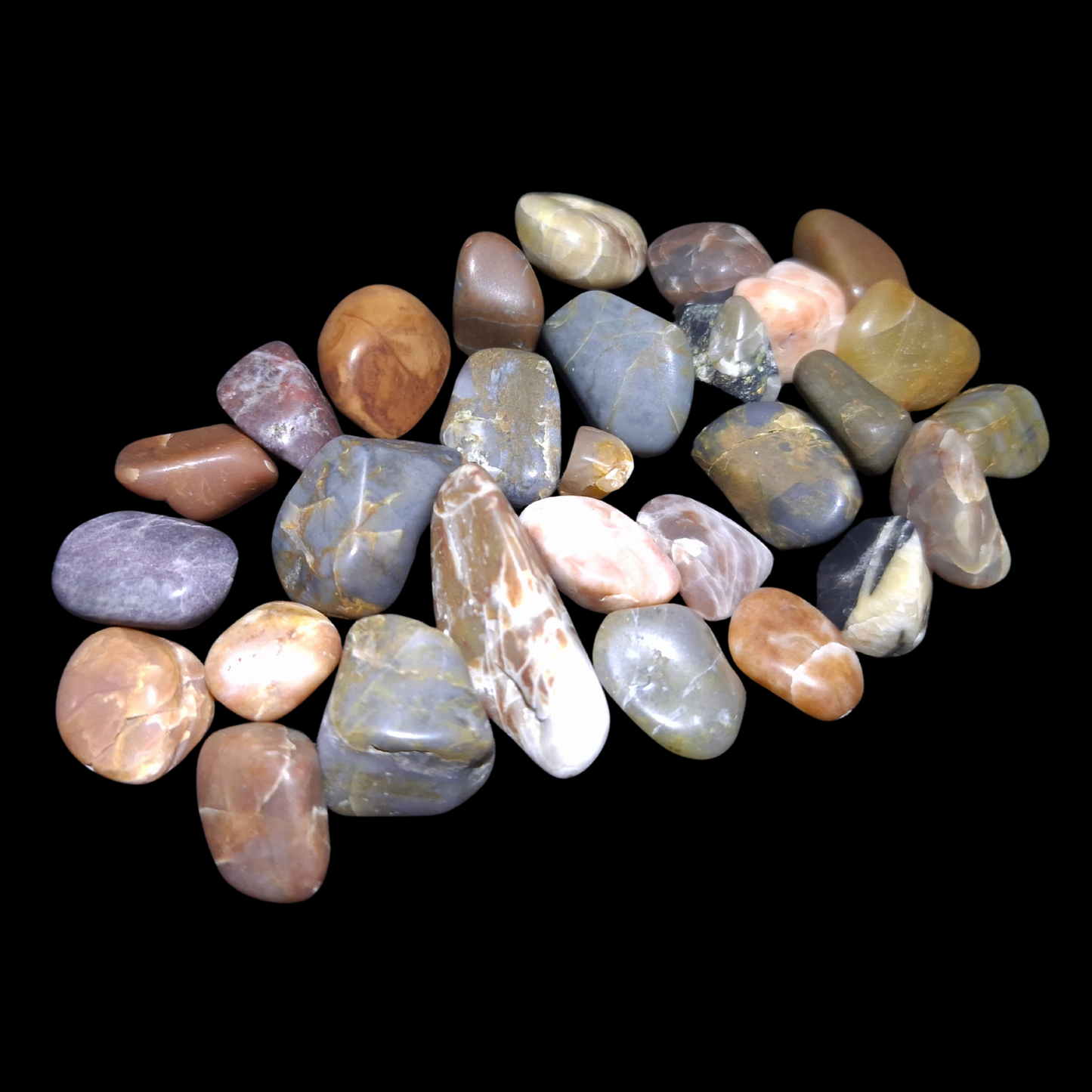 Mystery Stash – Hand-Polished Stones, Gems & Petrified Wood