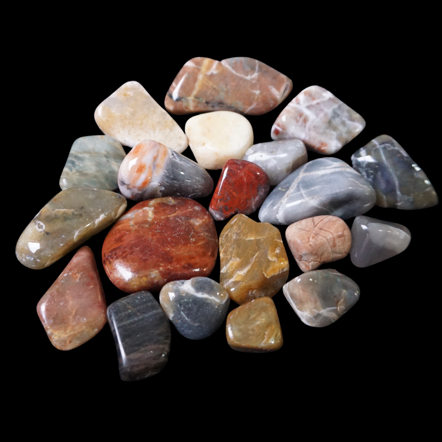 Mystery Stash – Hand-Polished Stones, Gems & Petrified Wood