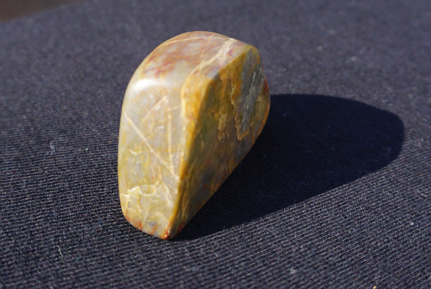 Hand-Cut & Polished Bucca Jasper Freeform – One-of-a-Kind Australian Stone