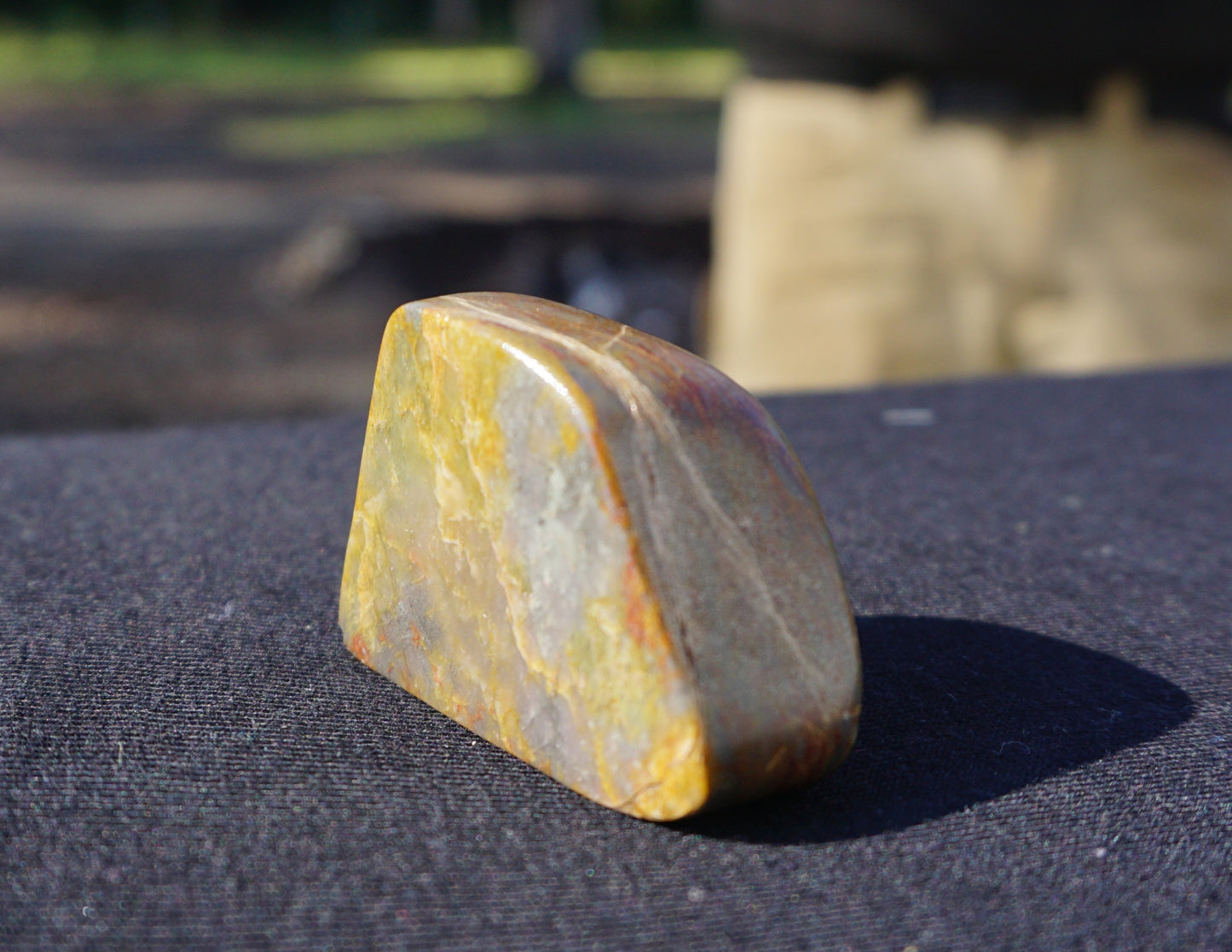 one of a kind jasper rock specimen