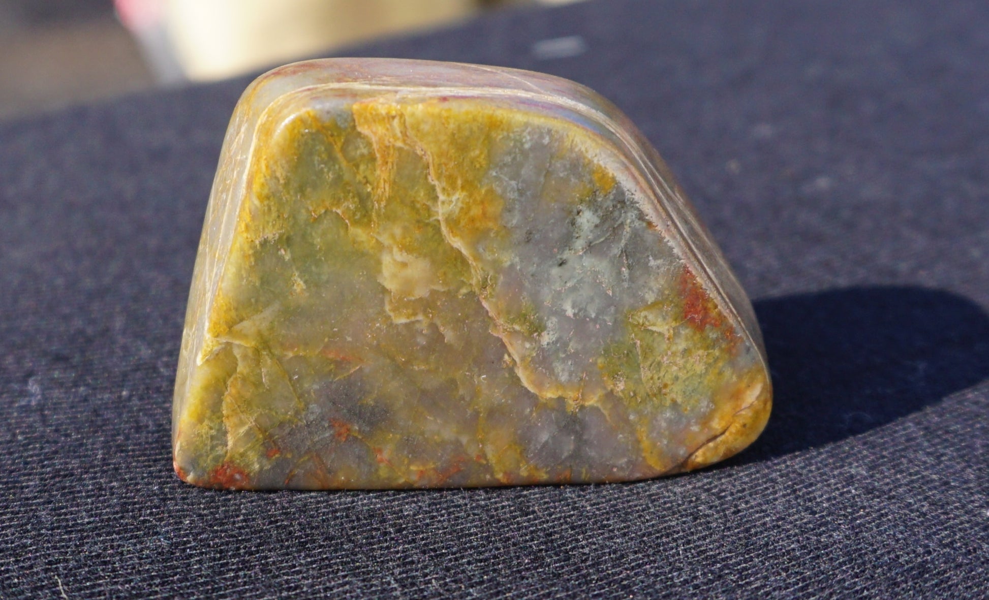 hand polished bucca jasper stone australia